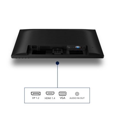 6. Philips Computermonitor der Serie 2000, Modell 24B2N2200/00, 60,5 cm (23,8 Zoll), 1920 x 1080 Pixel, Full HD LCD, Schwarz
