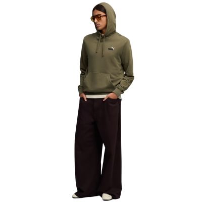 5. Puma ESS 2 Color Herren-Hoodie mit Logo Nr. 1, Größe S, Olivgrün, 684719 81