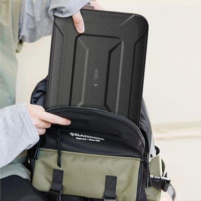 10. Tech-Protect Ranger-X Taktische Laptoptasche für 13-14 Zoll, Schwarz