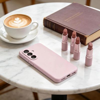 5. Tech-Protect Silikon-MagSafe-Hülle für Samsung Galaxy S26 – Pink
