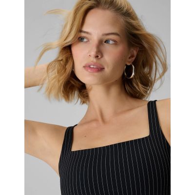 3. Damen-Crop-Top mit schmalen Streifen, Größe 4F 4FRAW26TSLEF373-20S