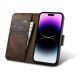 2. iCarer Oil Wax Wallet Case 2in1 Cover iPhone 14 Pro Anti-RFID Leder Flip Case Braun (WMI14220722-BN)