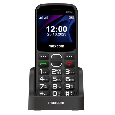MaxCom Comfort MM443 4G 5,87 cm (2,31 Zoll) 110 g Schwarz Funktionshandy