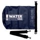 6. Wasserdichter Rucksack-Trockensack 10 l marineblau