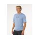 2. Herren Lycra RIP CURL Icons Of Surflite UPF Kurzarmhemd blau