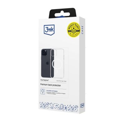 12. 3mk Clear MagCase Hülle für Apple iPhone 15 – transparent