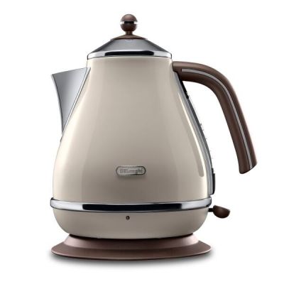 7. DeLonghi Icona Vintage KBOV 2001.BG Wasserkocher (2000W 1,7l; cremefarben)