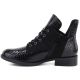 7. Damen-Ankle-Boots aus Lackleder, schwarz, Vinceza HX27-16524