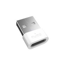 Puro USB-C-auf-USB-A-Adapter – Weiß