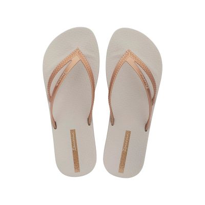 2. Ipanema Damen-Flip-Flops Bossa Soft, bequem, beige, modisch