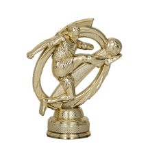 Goldene Plastikfigur – Fußballspieler