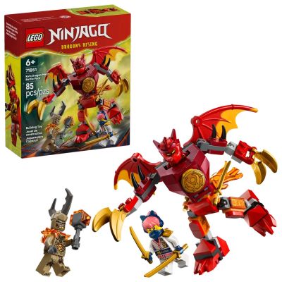 LEGO NINJAGO 71851 Kais Drachen-Mech-Kampfset