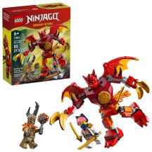 LEGO NINJAGO 71851 Kais Drachen-Mech-Kampfset