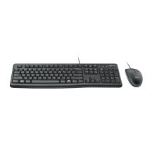Tastatur- und Maus-Set Logitech MK120 920-002562 (Membran; USB 2.0; (US); Farbe Schwarz; optisch; 1000 DPI)