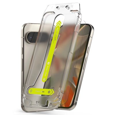 2. Ringke Easy Slide Tempered Glass 2er-Pack für Google Pixel 9 / 9 Pro