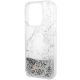 6. Guess GUHCP14LLCSGSGH iPhone 14 Pro 6,1" weiß/weißes Hardcase Liquid Glitter Marble