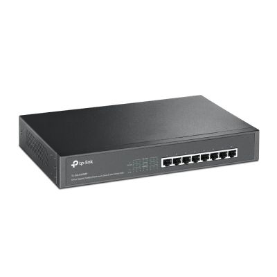 2. TP-Link TL-SG1008MP Netzwerk-Switch, unmanaged, Gigabit-Ethernet (10/100/1000), PoE-Unterstützung, Schwarz