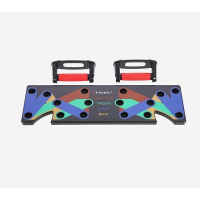 2. HMS PU10 Multifunktions-Liegestützbrett rot