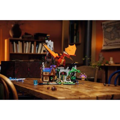 5. LEGO IDEAS 21348 Dungeons & Dragons: Die Geschichte des Roten Drachen