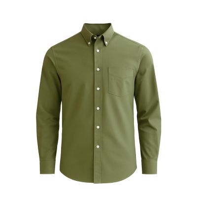 Ekko Tencel Hemd Salbeigrün - S111301-2886