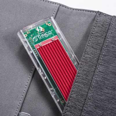 6. Orico TCM2-C3 M.2 NVME auf USB-C 10Gb/s Festplattenlaufwerk - Rot