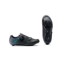NORTHWAVE Core Plus 2 Damen-Radschuhe - Schwarz/Blau