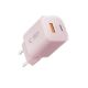 2. Tech-Protect NCM33W 2-Port PD33W/QC3.0 Wandladegerät - rosa