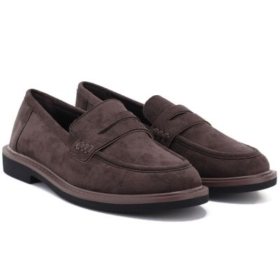 4. Damen-Wildlederschuhe Lords, braun, Vinceza 62335