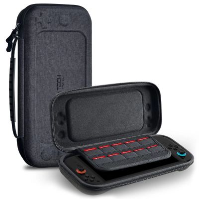 Tech-Protect Hardpouch-Hülle für Nintendo Switch 2 - Grau