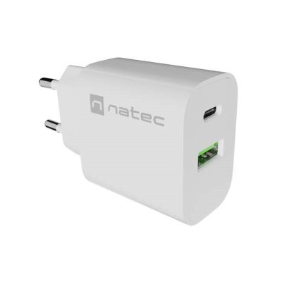 2. NATEC RIBERA WANDLADEGERÄT 1x USB-A + 1x USB-