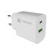 2. NATEC RIBERA WANDLADEGERÄT 1x USB-A + 1x USB-