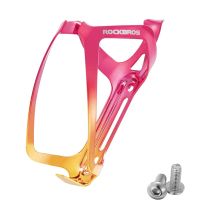Rockbros RKL02 Flaschenhalter aus Aluminium – Rot und Gold