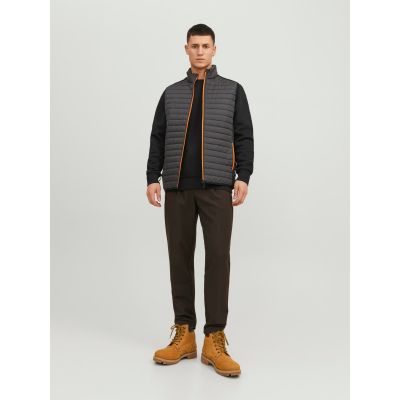 7. Jack & Jones JJEMulti Bodywarmer Collar Noos M 12200684 Asphaltweste