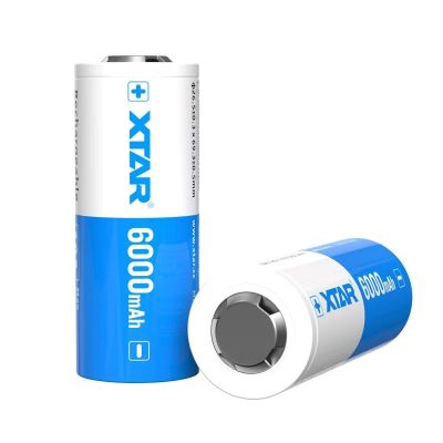 5. XTAR AKKU 26650 3,6V LI-ION 6000 MAH MIT SCHUTZ 26650-6000