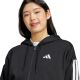 6. adidas Essentials 3-Streifen-Kapuzenpullover mit durchgehendem Reißverschluss W JE1283