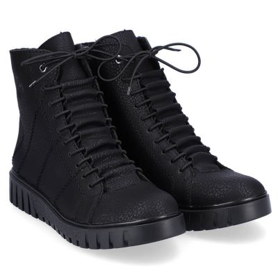 15. Rieker W R279B isolierte Stiefeletten, schwarz