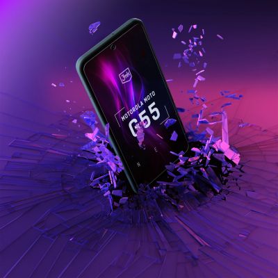 2. 3mk FlexibleGlass Hybridglas für Motorola Moto G55 5G