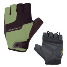 CHIBA GEL COMFORT Fahrradhandschuhe M, olivgrün