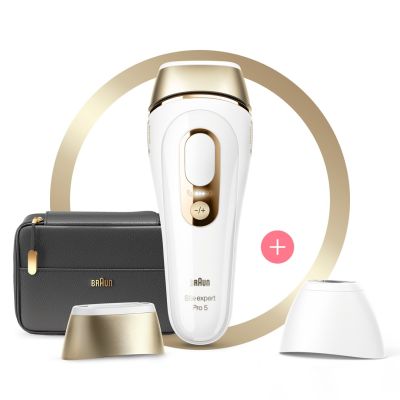 Braun Silk-expert Pro Silk·expert Pro 5 PL5140 Intensives Pulslicht (IPL) Gold, Weiß