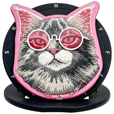 10. Nimmy Cool&Cute 2.0 Chinchila Magnetanhänger – Rosa