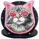 10. Nimmy Cool&Cute 2.0 Chinchila Magnetanhänger – Rosa