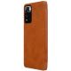 6. Nillkin Qin Case Hülle für Xiaomi Redmi Note 11 Pro+ (China) / Redmi Note 11 Pro (China) / Mi11i HyperCharge Kameraschutz Holster Cover Flip Case Braun