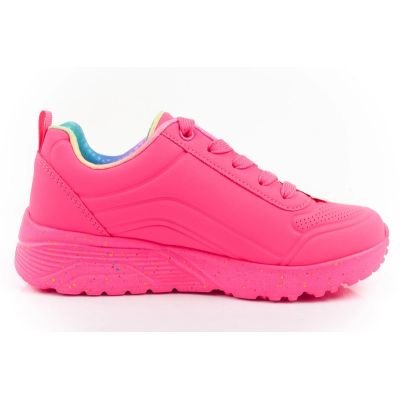 4. Skechers Uno Lite Kinder-Sportschuhe, rosa, bequem