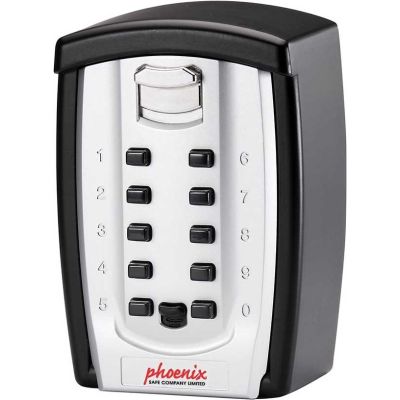 2. Phoenix Safe Co. KS0003C Schlüsselschrank Metall Schwarz, Silber