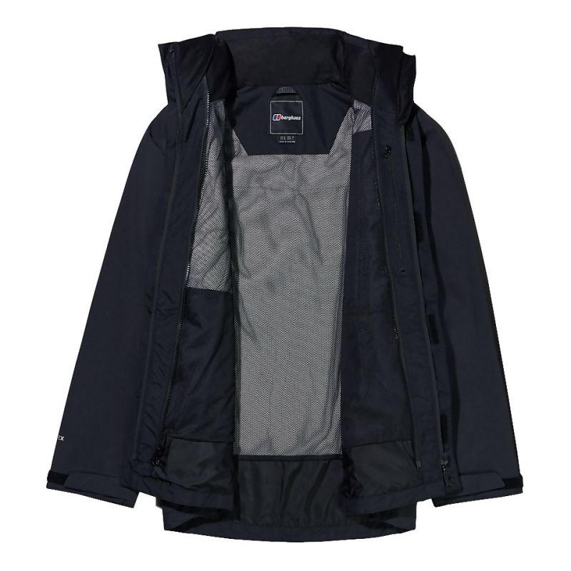 2. Berghaus Hillwalker Interactive Shell Herrenjacke, Größe M, Schwarz
