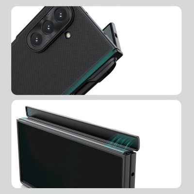 10. Nillkin Super Frosted Shield Fold Magnetische Schutzhülle für Samsung Galaxy Z Fold 7, kompatibel mit MagSafe – Schwarz