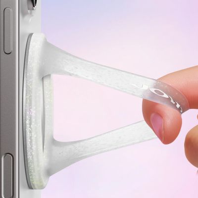 5. Joyroom JR-ZS500 Magnetring, kompatibel mit MagSafe-Halterung – Weiß