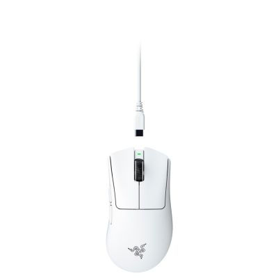 Razer DeathAdder V4 Pro Maus – Weiß