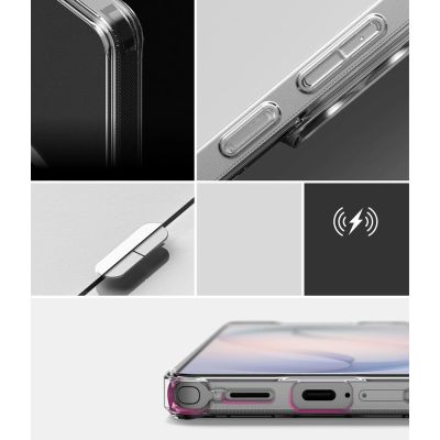 6. Ringke Fusion Magnetische MagSafe Hülle für Samsung Galaxy S26 Ultra – Transparent