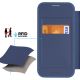 13. Dux Ducis Skin X Pro Hülle für Samsung S24+ mit Magnetring und Klappe – Blau